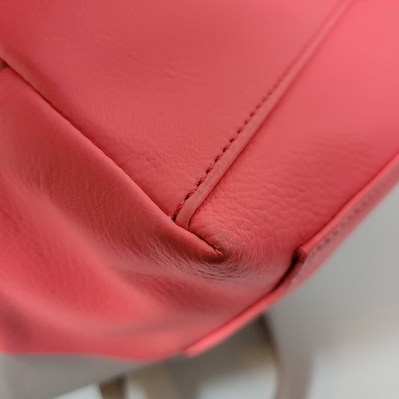 Kate Spade Two-Tone Gray Pink Tote Bag Purse With Dust Bag - Picture 12 of 12